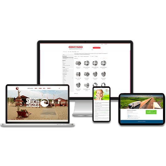 Website ontwerp ontwerp en bouw